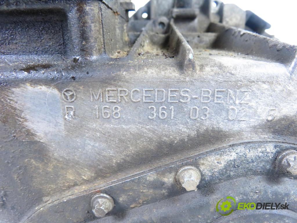 MERCEDES-BENZ KLASA A (W168) HB 1999 60,00 1.4 A 140 82 - M 166.940 1397,00 Prevodovka MANUALNA R16836103025