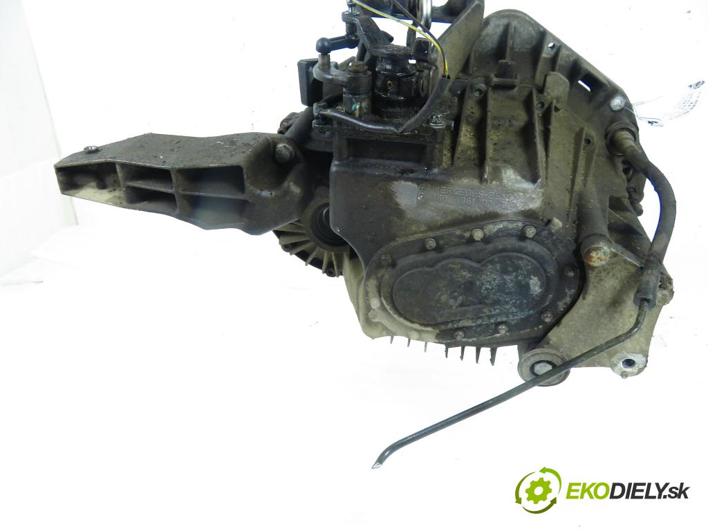 MERCEDES-BENZ KLASA A (W168) HB 1999 60,00 1.4 A 140 82 - M 166.940 1397,00 Prevodovka MANUALNA R16836103025