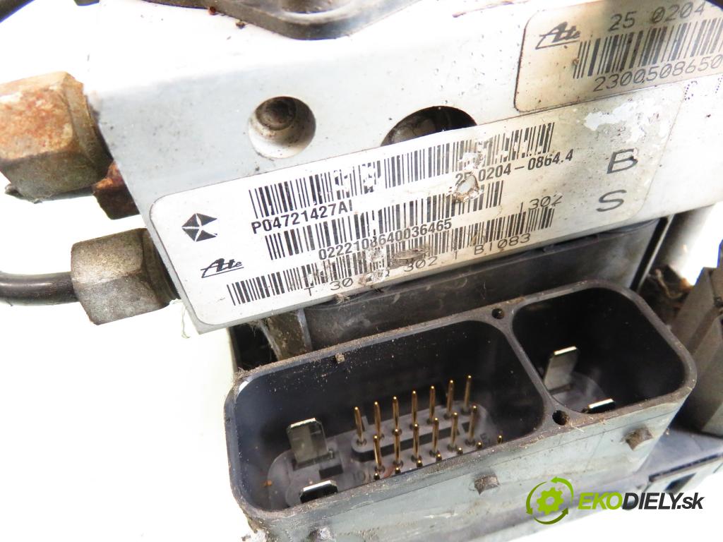 CHRYSLER VOYAGER IV (RG, RS) VAN 2002 2499,00 Sterowniki ABS 2499,00 Pumpa ABS P04721427A ; 04686702AC (Pumpy ABS)
