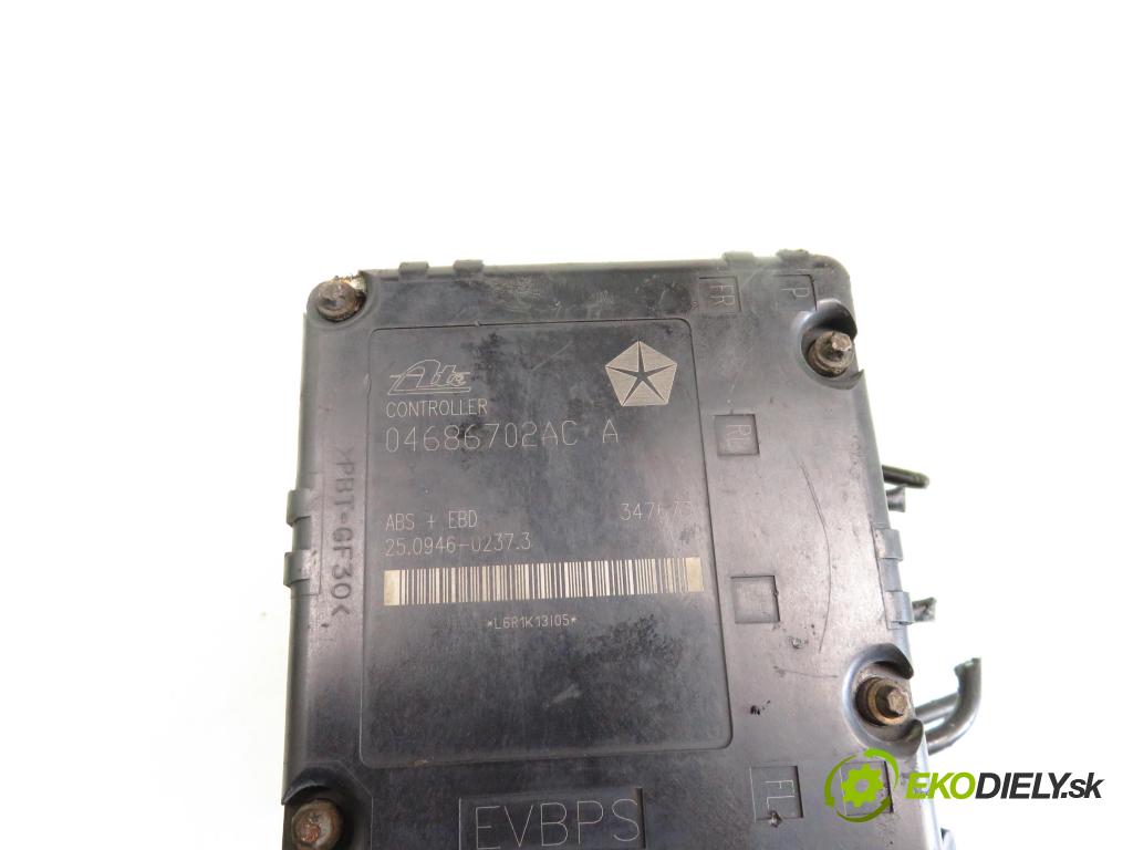 CHRYSLER VOYAGER IV (RG, RS) VAN 2002 2499,00 Sterowniki ABS 2499,00 Pumpa ABS P04721427A ; 04686702AC (Pumpy ABS)