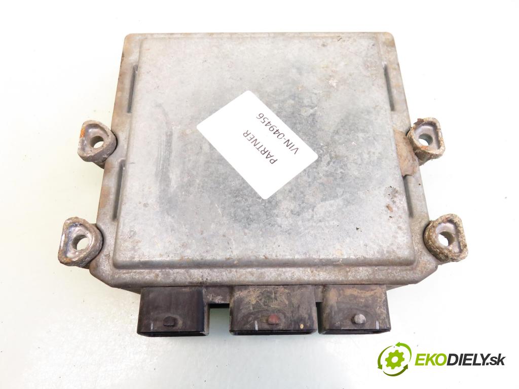 PEUGEOT PARTNER Skrzynia (5_, G_) FURGON 2003 1997,00 Sterowniki silnika 1997,00 řídící jednotka motora 5WS40136CT ; SW9653059380 ; HW9647423380