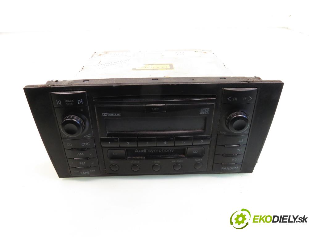 AUDI A4 Avant (8D5, B5) KOMBI 2001 85,00 1.9 TDI - AJM 1896,00 RADIO CD Modul 8D0035195