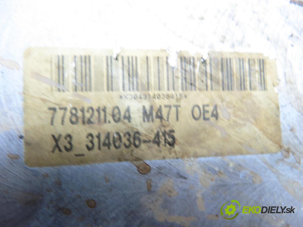 BMW 3 (E46) SEDAN 2002 110,00 320 d 150 - M47 D20 (204D4) 1995,00 motor DIESLA M47D20