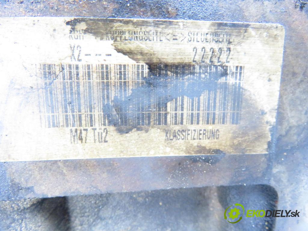 BMW 3 (E46) SEDAN 2002 110,00 320 d 150 - M47 D20 (204D4) 1995,00 motor DIESLA M47D20
