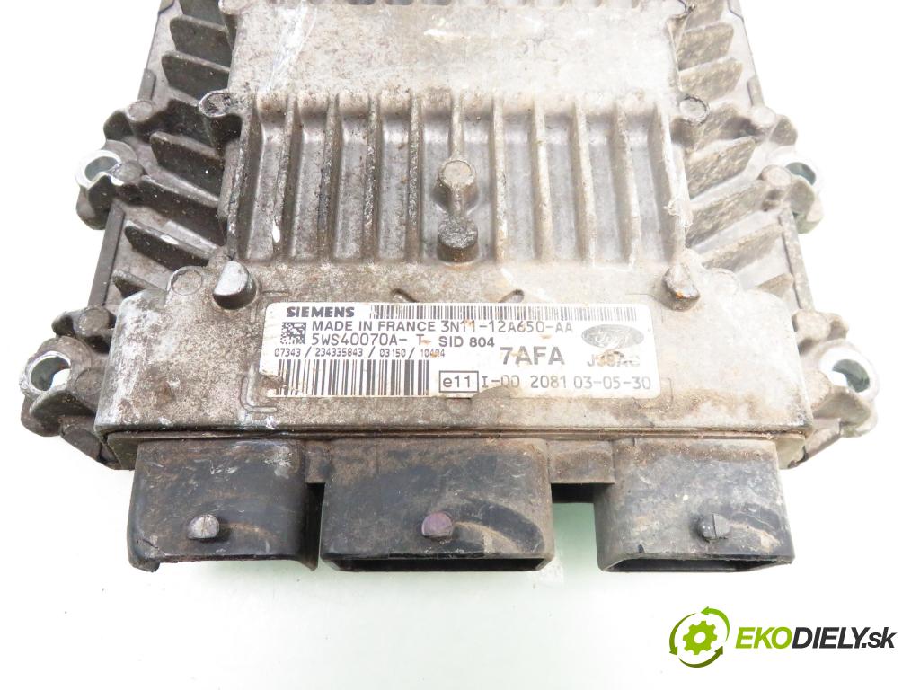 FORD FUSION (JU_) MINIVAN 2003 50,00 1.4 TDCi - F6JB 1399,00 řídící jednotka motora 3N1112A650AA; 5WS40070AT