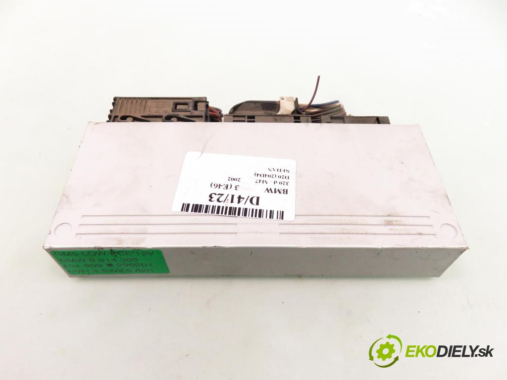 BMW 3 (E46) SEDAN 2002 110,00 320 d 150 - M47 D20 (204D4) 1995,00 MODUL komfortu 6914366
