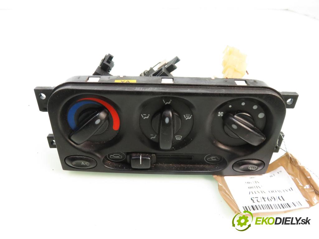 DAEWOO MATIZ (M100, M150) HB 2000 38,00 0.8 52 - F8CV 796,00 Panel kúrenia KLIMATIZACE: