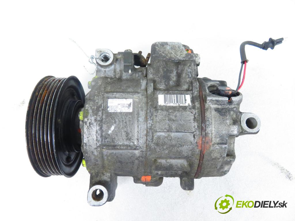 AUDI A4 (8E2, B6) SEDAN 2003 96,00 2.0 20V 130 - ALT 1984,00 KOMPRESOR: klimatizace 4472208422 ; 8E0260805D (Kompresory)