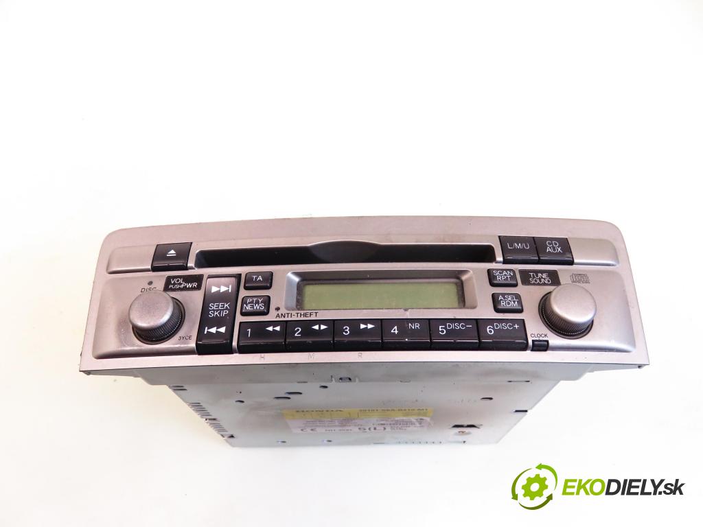 HONDA CIVIC VII Hatchback (EU, EP, EV) HB 2004 66,00 1.4 iS (EP1) - D14Z5 1396,00 RADIO CD 39101S6AB410M1
