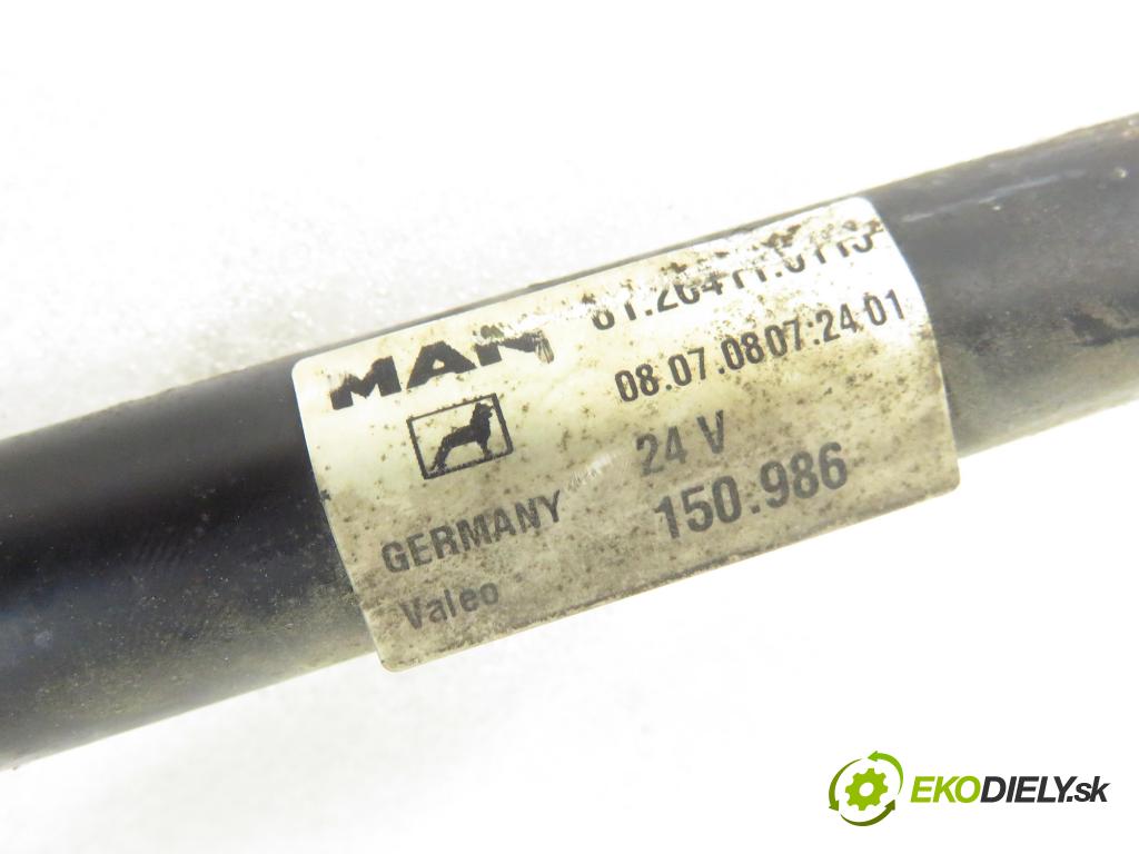 MAN TGA KABINA/PLATFORMA 2003 338,00 D2876 12816,00 Mechanizmus stieračov predný 405001 (Motorček stieračov predný)