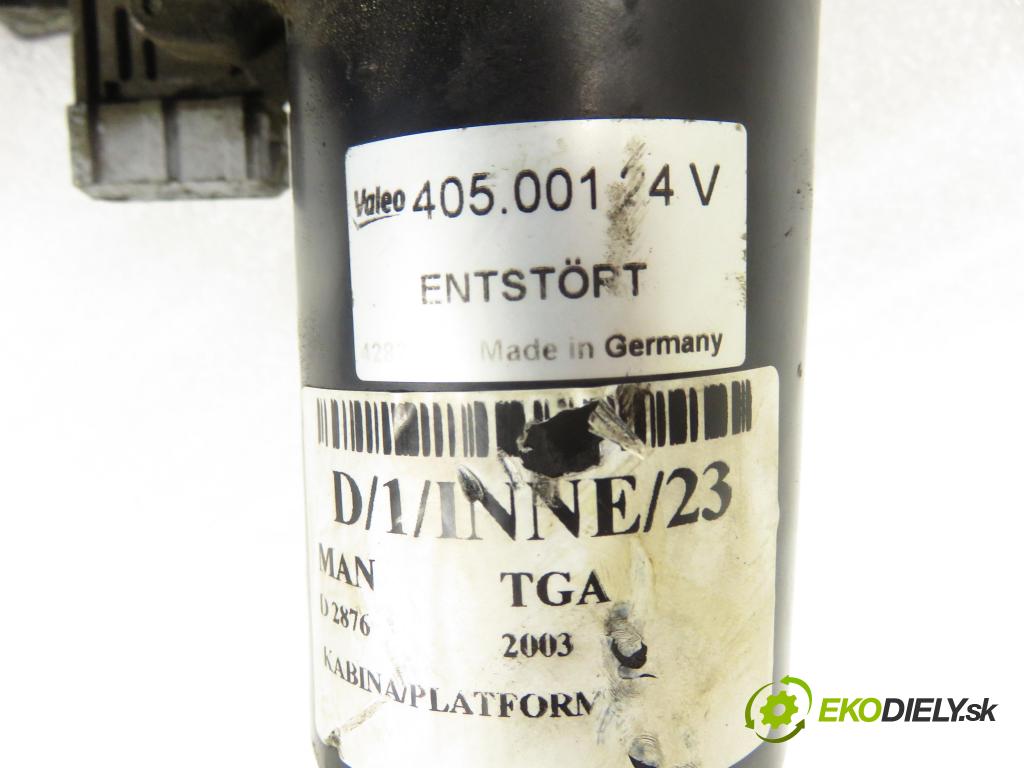 MAN TGA KABINA/PLATFORMA 2003 338,00 D2876 12816,00 Mechanizmus stieračov predný 405001 (Motorček stieračov predný)