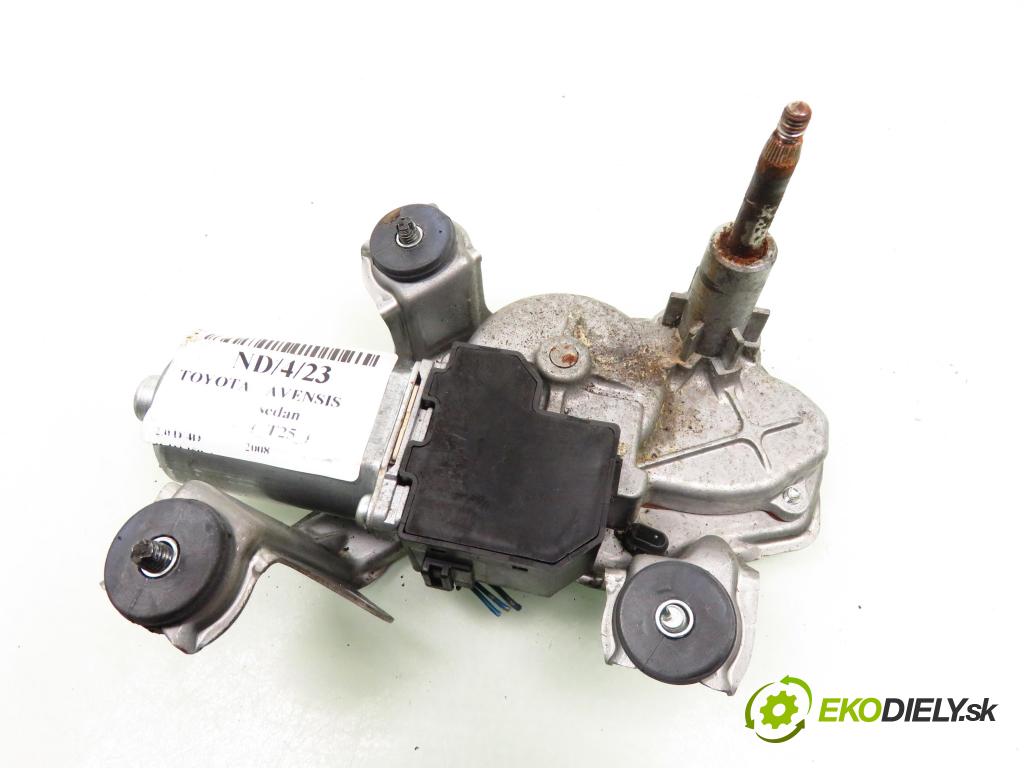 TOYOTA AVENSIS sedan (_T25_) SEDAN 2008 85,00 2.0 D-CAT 116- 1CD-FTV 1995,00 Motorček stierače ZADNÉ: 8513005091; 2596001790