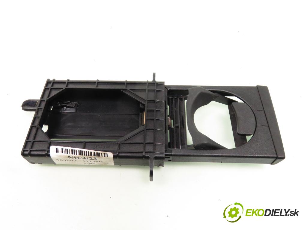 TOYOTA AVENSIS sedan (_T25_) SEDAN 2008 85,00 2.0 D-CAT 116- 1CD-FTV 1995,00 Držiak na nápoje  (Úchyty, držiaky na nápoje)