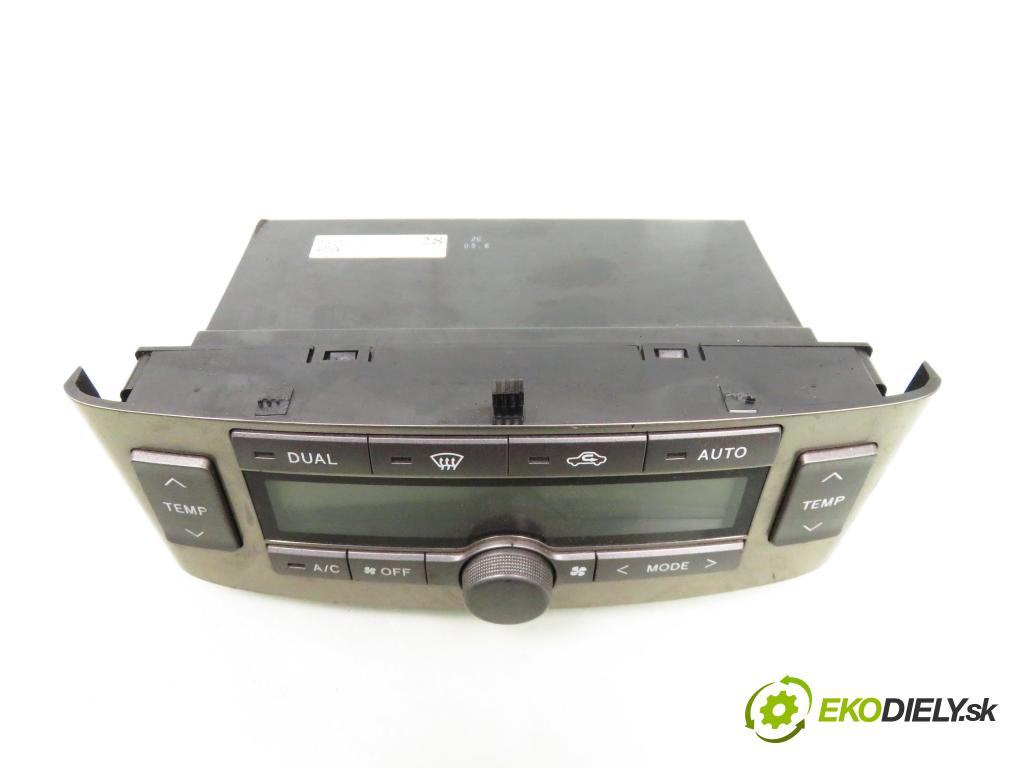TOYOTA AVENSIS sedan (_T25_) SEDAN 2008 85,00 2.0 D-CAT 116- 1CD-FTV 1995,00 Panel kúrenia KLIMATRONIK 5590005281; MB1465706750; 5590205060H
