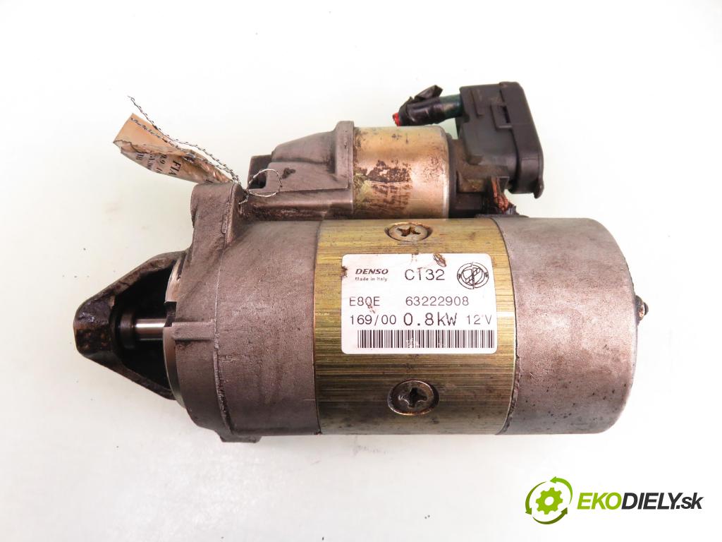 FIAT UNO (146_) HB 2000 30,00 0.9 - 100 GL.000 903,00 Štartér 63222908 (Štartéry)
