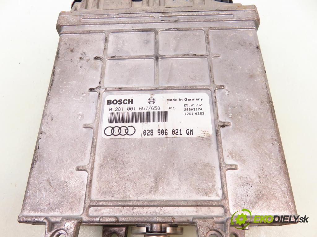 AUDI A4 Avant (8D5, B5) KOMBI 1997 66,00 1.9 TDI - 1Z 1896,00 řídící jednotka motora 028906021GM; 0281001657