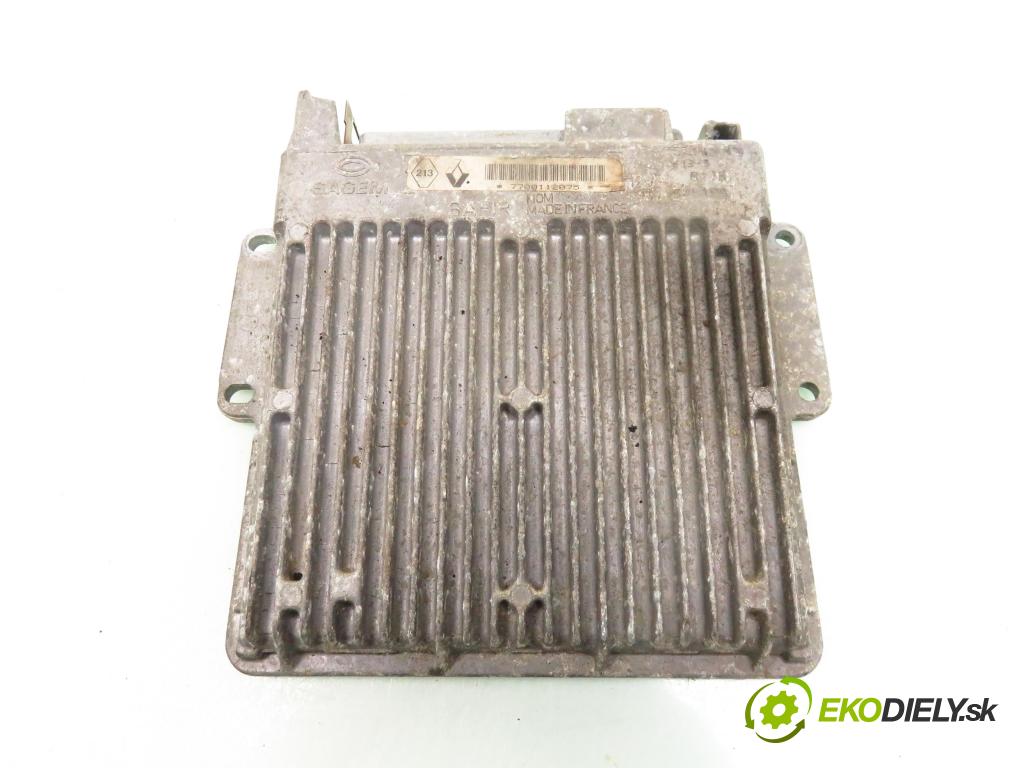 RENAULT KANGOO (KC0/1_) FURGON 1999 43,00 1.2 (KC0A, KC0K, KC0F, KC01) - D7F 710 1149,00 řídící jednotka motora 7700112075