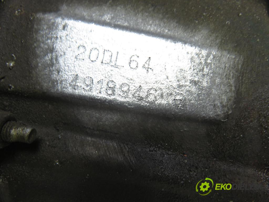 CITROEN XSARA PICASSO (N68) MINIVAN 2002 66,00 2.0 HDi 8V 90 - RHY 1997,00 Prevodovka MANUALNA 20DL64; 4918946B