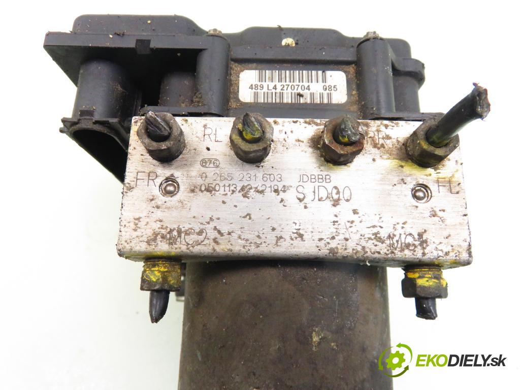HONDA FR-V (BE) MINIVAN 2005 92,00 1.7 (BE1) - D17A2 1668,00 Pumpa ABS 0265800453 ; 0265231603 (Pumpy ABS)
