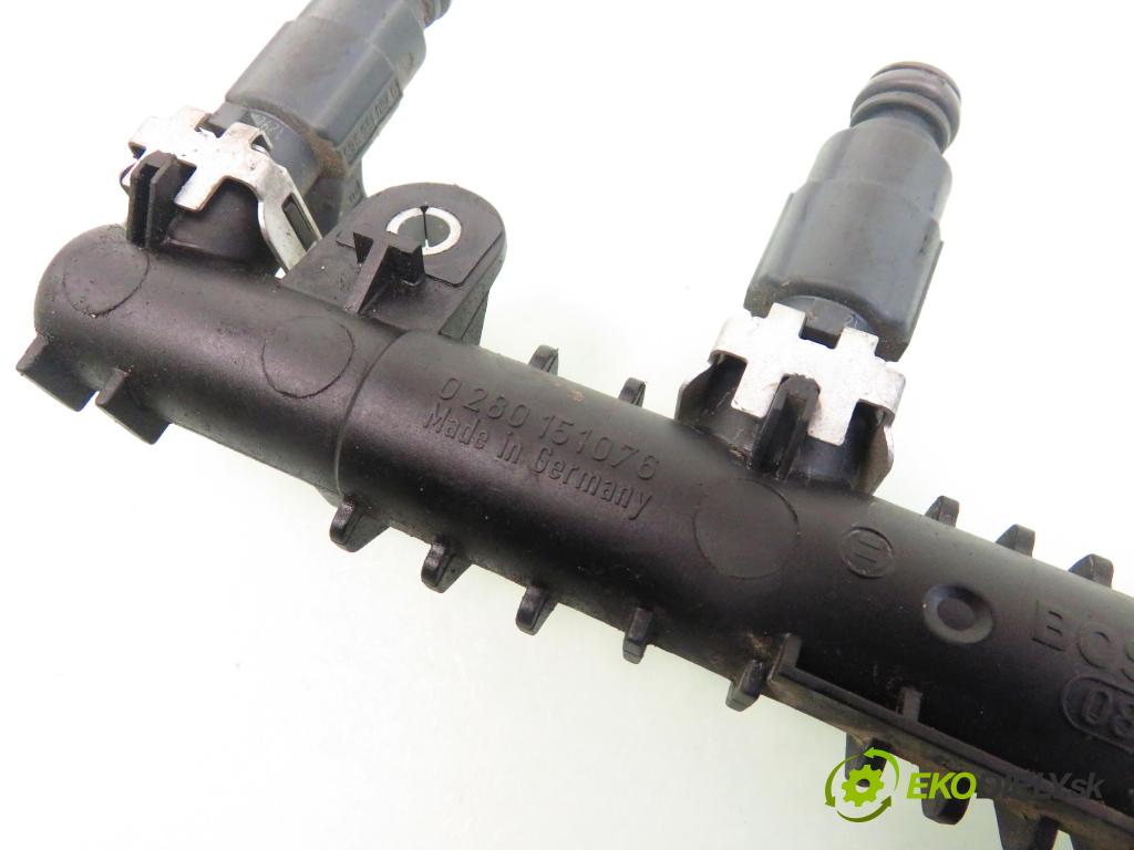 OPEL CORSA C (X01) HB 2003 55,00 1.2 16V 75 - Z 12 XE 1199,00 Lišta vstrekovacia 0280155965 ; 0280151076 (Vstrekovacie lišty)