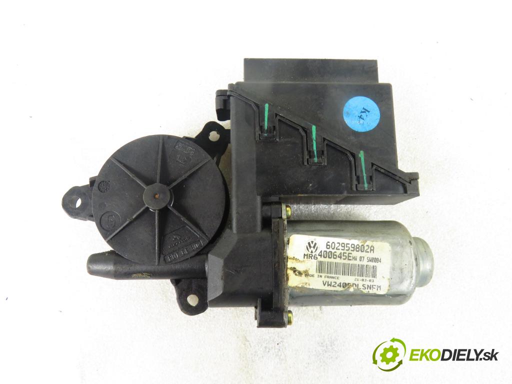 VW POLO (9N_) HB 2003 40,00 1.2 6V 54 - AWY 1198,00 Motorček sťahovania okien LP 6Q2959802A ; 400645T5