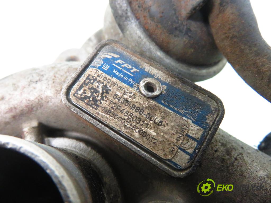 OPEL CORSA D (S07) HB 2007 55,00 1.3 CDTI - Z 13 DTJ 1248,00 Turbodúchadlo 54359880005 ; 54351014808 (Turbodúchadlá (kompletné))