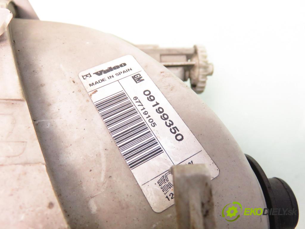 OPEL AGILA (A) (H00) MINIVAN 2000 55,00 1.2 16V - Z 12 XE 1199,00 Svetlo LP 09199350 ; 67719105