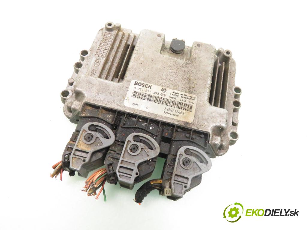 RENAULT SCENIC II (JM0/1_) MINIVAN 2003 88,00 1.9 DCI - F9Q 812 1870,00 Riadiaca jednotka Motor 0281011390 ; 8200310863
