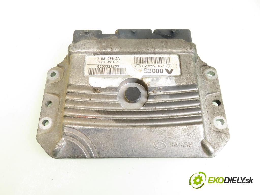 RENAULT MEGANE II (BM0/1_, CM0/1_) HB 2003 83,00 1.6 16V 113 - K4M 760 1598,00 Riadiaca jednotka Motor 8200321263 ; 215842882A ; 8200298457