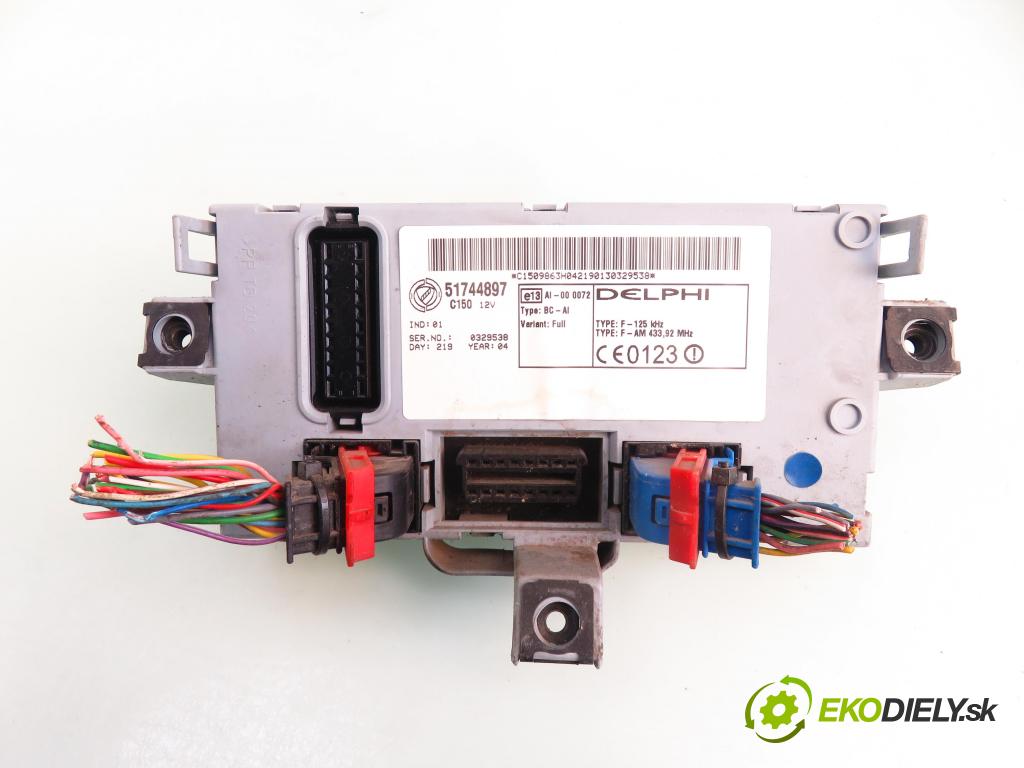 FIAT DOBLO nadwozie wielkoprzestrzenne (MPV) (119_, 223_) FURGON 2004 51,00 1.3 JTD 16V - 188 A9.000 1248,00 MODUL BSI 51744897