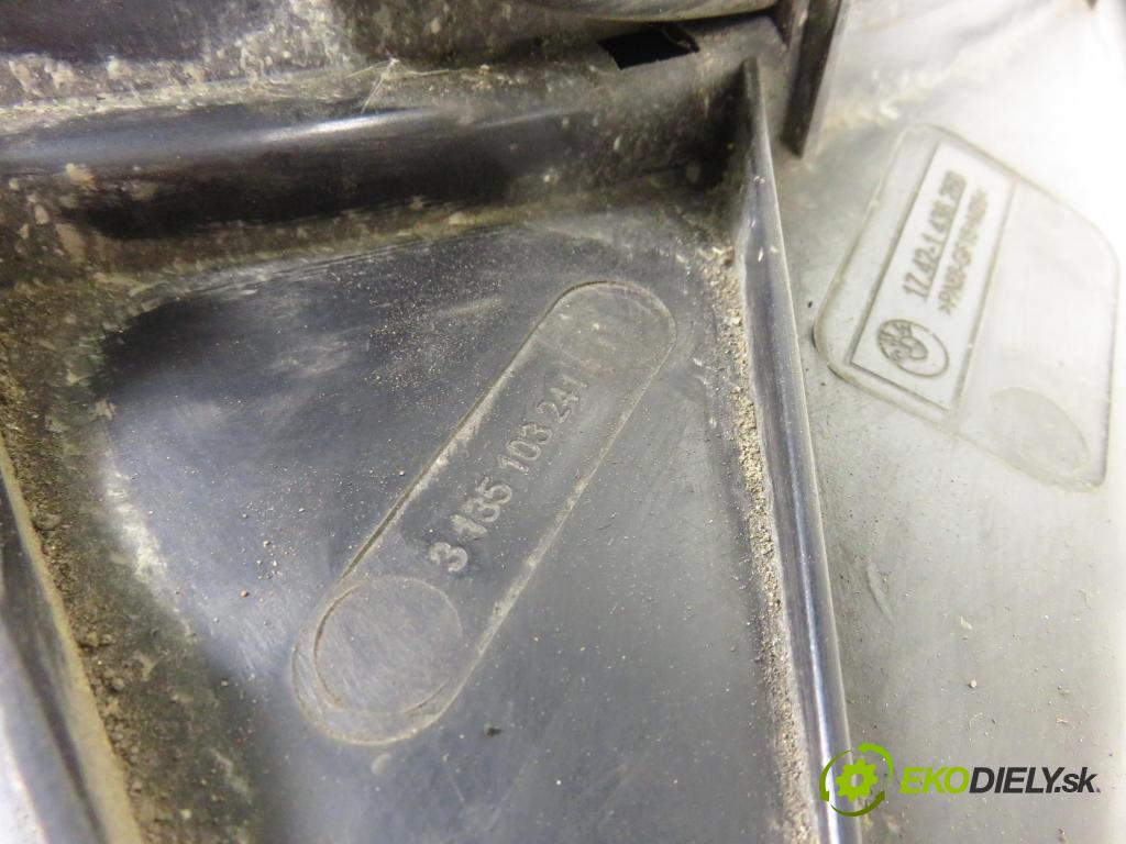 BMW 3 (E46) SEDAN 1998 87,00 318 i 118 - M43 B19 (194E1) 1895,00 Ventilátor chladič klímatizácie 1436260 ; 8382224 ; 0130104210