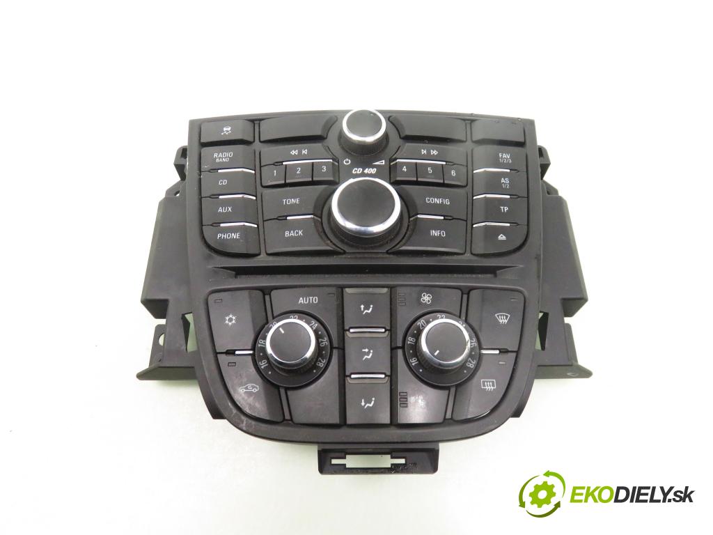 OPEL ASTRA J Nadwozie zamknięte / kombi (P10) KOMBI 2011 92,00 1.7 CDTI - A 17 DTR 1686,00 Panel kúrenia KLIMATRONIK 13343707 ; 13346050
