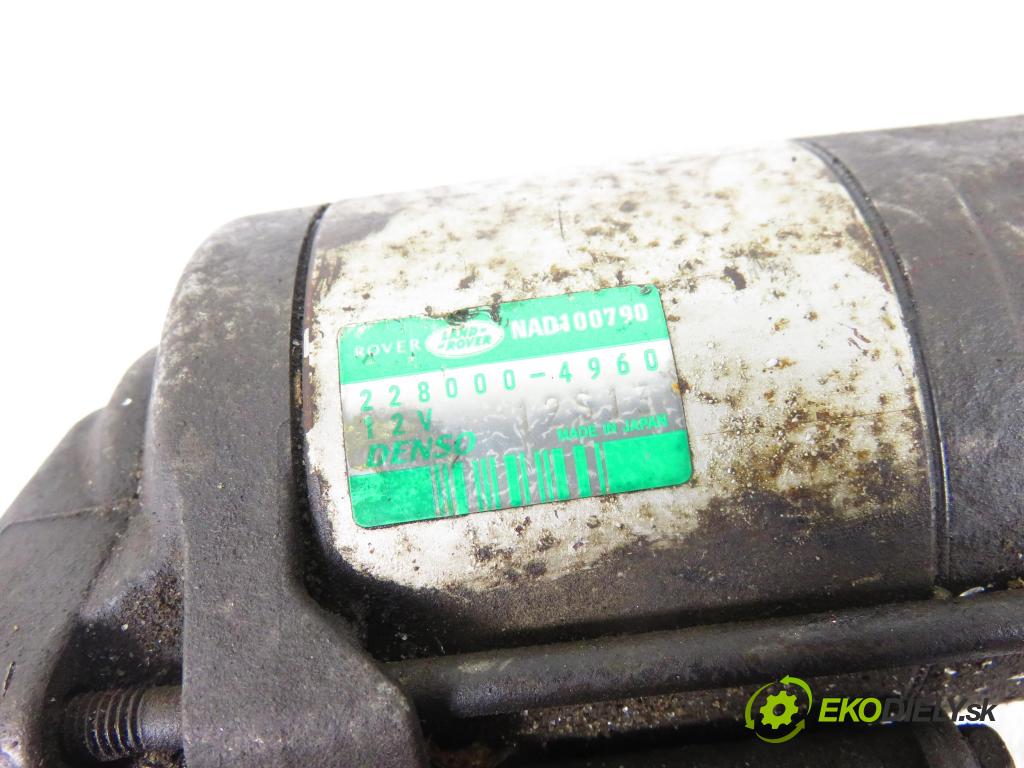ROVER 200 II liftback (RF) HB 1998 77,00 220 SDi - 20 T2N 1994,00 Štartér 2280004960 ; NAD100790 (Štartéry)