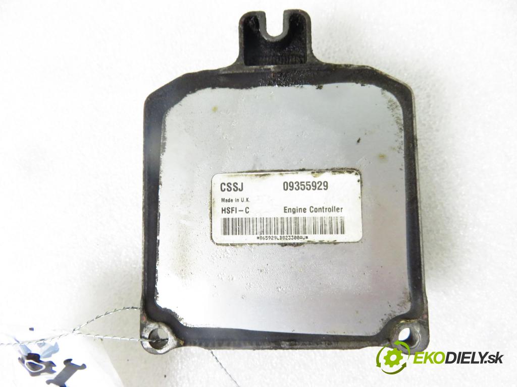 OPEL ASTRA G liftback (T98) HB 1998 74,00 1.6 16V - X 16 XEL 1598,00 Riadiaca jednotka Motor 09355929