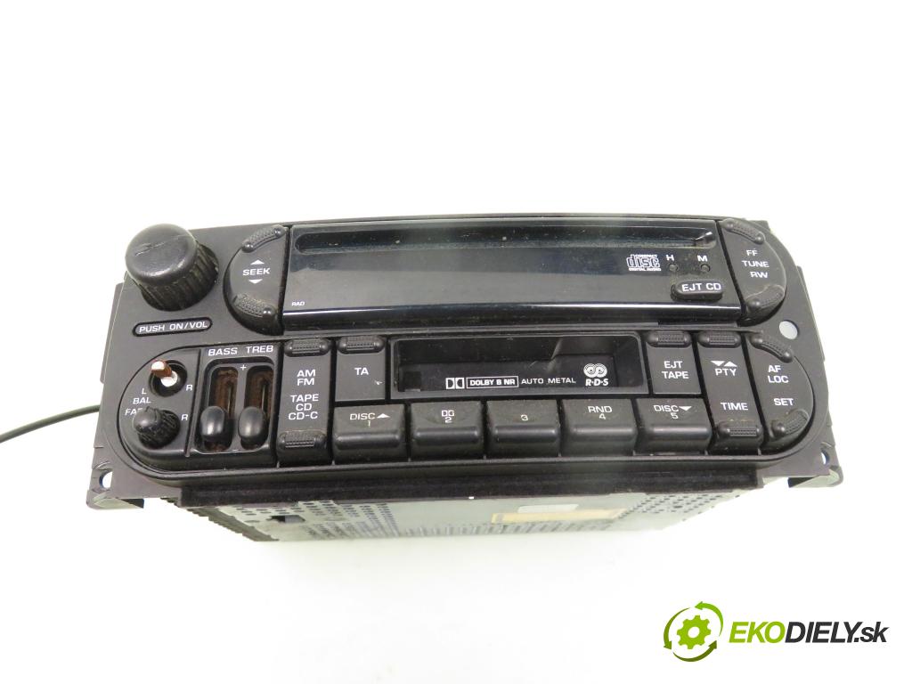 CHRYSLER PT CRUISER (PT_) MINIVAN 2002 104,00 2 - ECC 1996,00 RADIO Modul P56038585AO