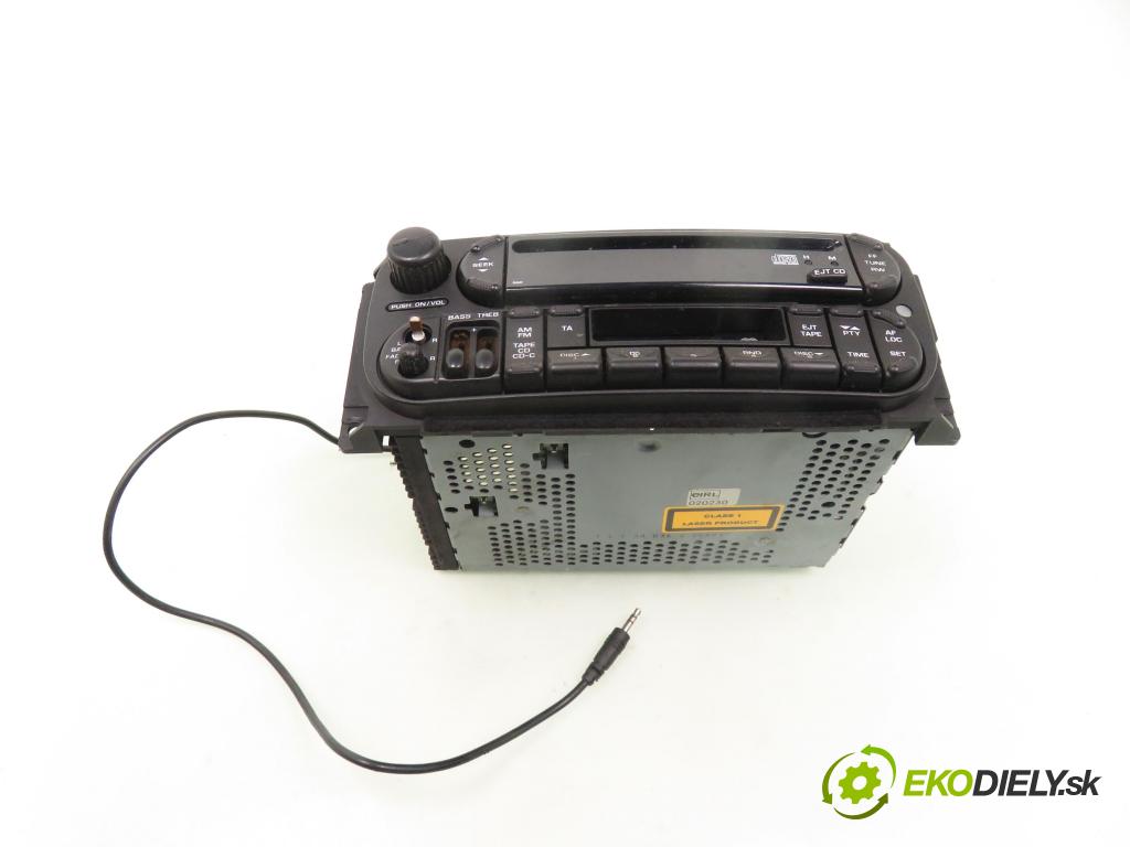 CHRYSLER PT CRUISER (PT_) MINIVAN 2002 104,00 2 - ECC 1996,00 RADIO Modul P56038585AO