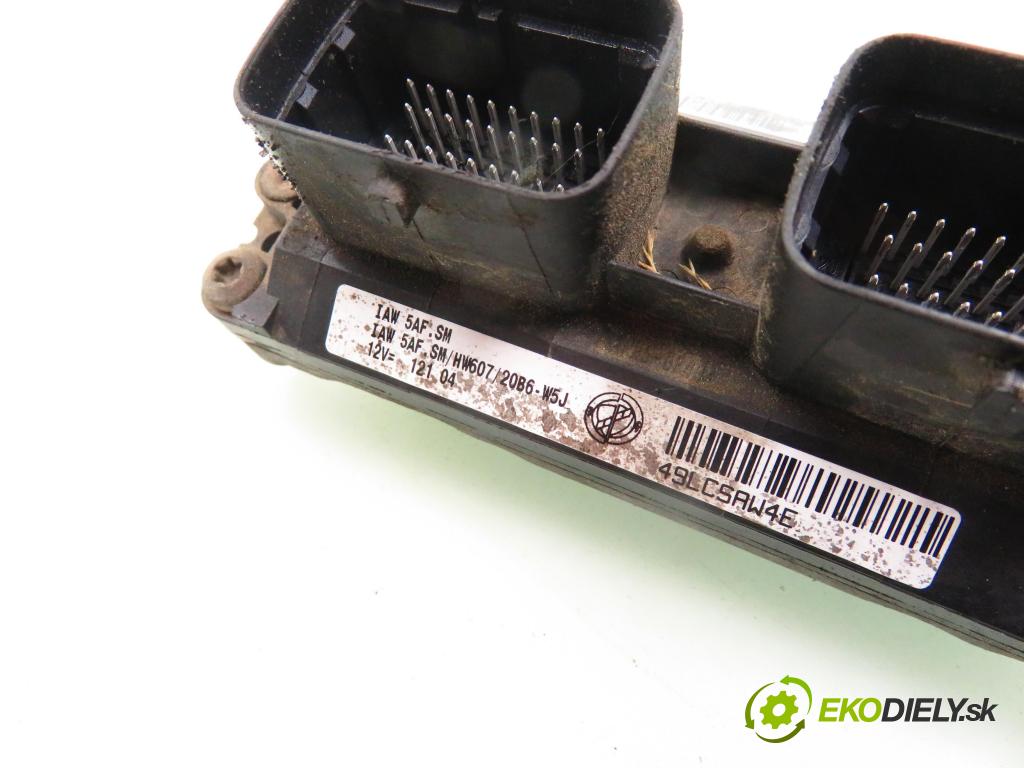 FIAT PANDA (169_) HB 2005 40,00 1.1 54 - 187 A1.000 1108,00 Riadiaca jednotka Motor IAW5AFSM ; 6160107003 ; 55193434