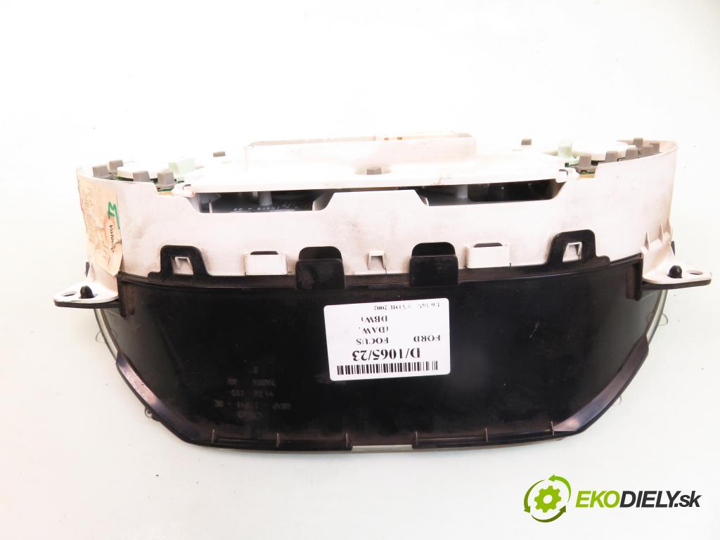 FORD FOCUS (DAW, DBW) HB 2002 74,00 1.6 16V - FYDB 1596,00 Prístrojovka elektrický 98AB10849JH