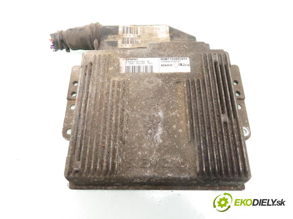 RENAULT LAGUNA I (B56_, 556_) LIFTBACK 1998 102,00 2.0 16V (B56D/M) - N7Q 704 1948,00 Riadiaca jednotka Motor S103716100B ; HOM7700860924 ; 7700872650