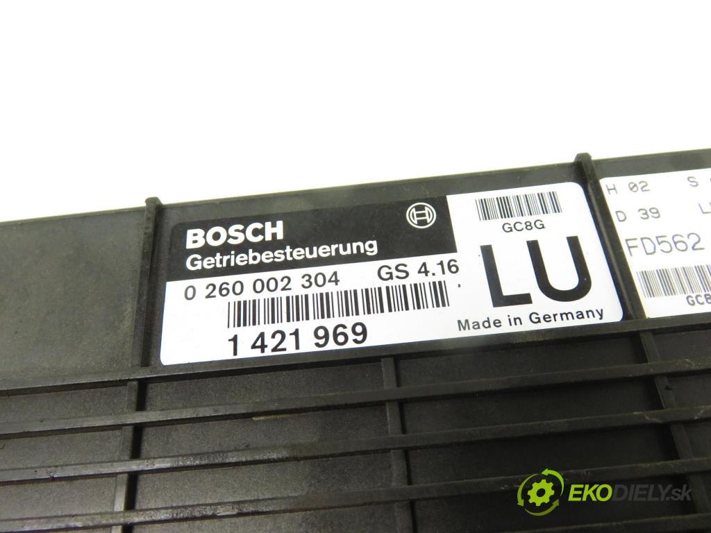 BMW 3 (E36) SEDAN 1995 75,00 316 i 102 - M43 B16 1596,00 Riadiaca jednotka prevodovky 0260002304 ; 1421969