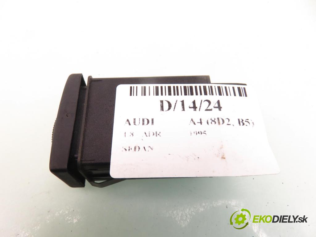 AUDI A4 (8D2, B5) SEDAN 1995 92,00 1.8 - ADR 1781,00 prepínač výstražných (núdzových) 8D0941509C