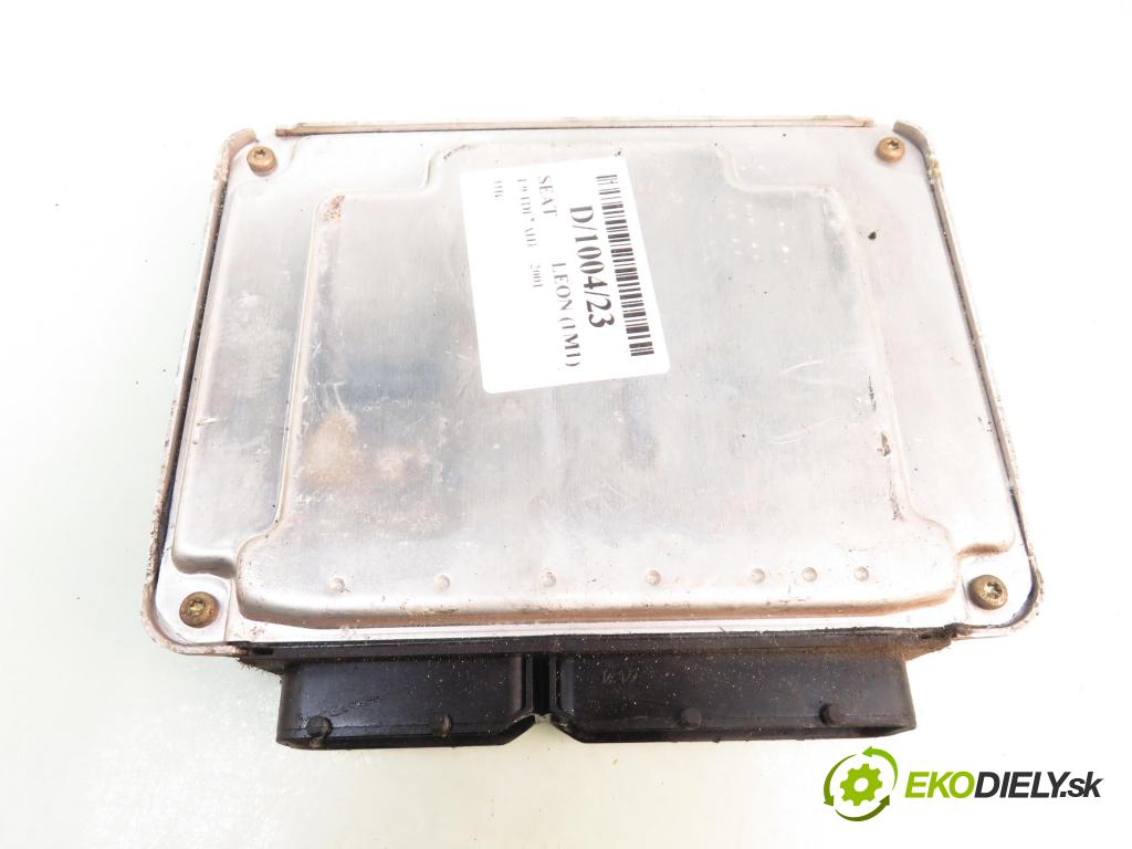 SEAT LEON (1M1) HB 2001 81,00 1.9 TDI - AHF 1896,00 Riadiaca jednotka Motor 038906012AT ; 0281010062