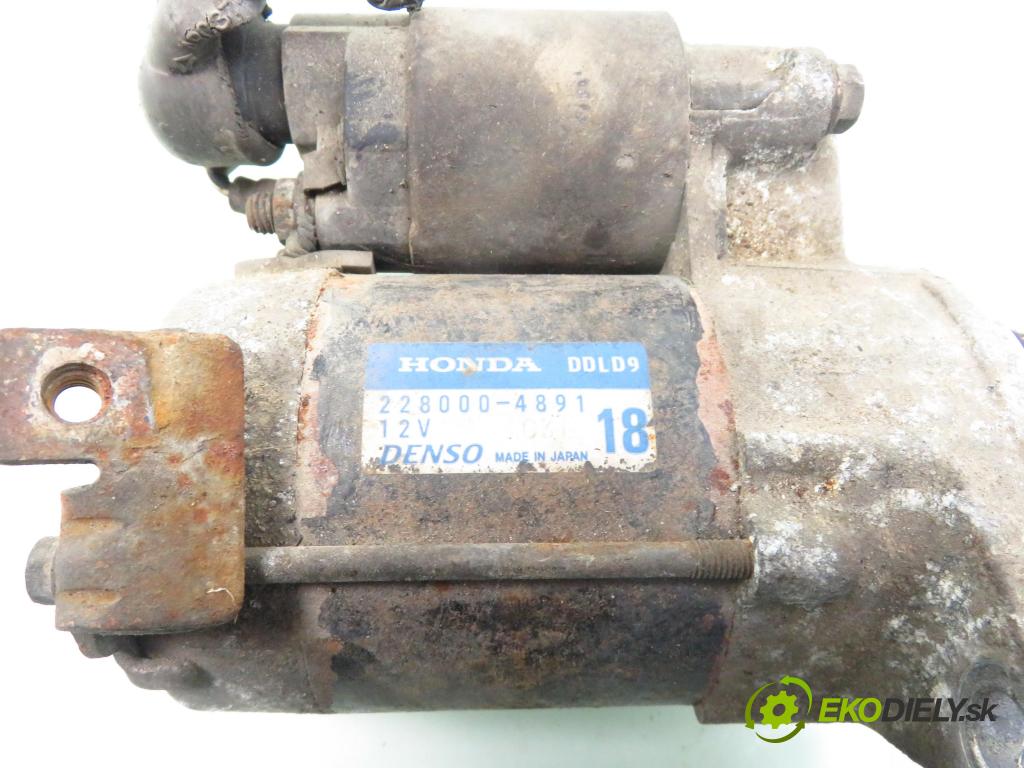 HONDA CIVIC VI Hatchback (EJ, EK) HB 2001 66,00 1.4 i S (EJ9) - D14Z4 1396,00 Štartér 2280004891 (Štartéry)