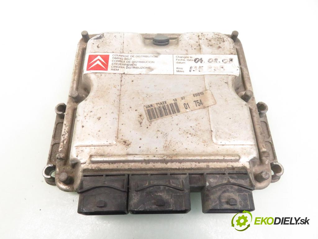 PEUGEOT 206 liftback (2A/C) HB 2002 66,00 2.0 HDI 90 - RHY 1997,00 Riadiaca jednotka Motor 0281010594 ; 9642013980