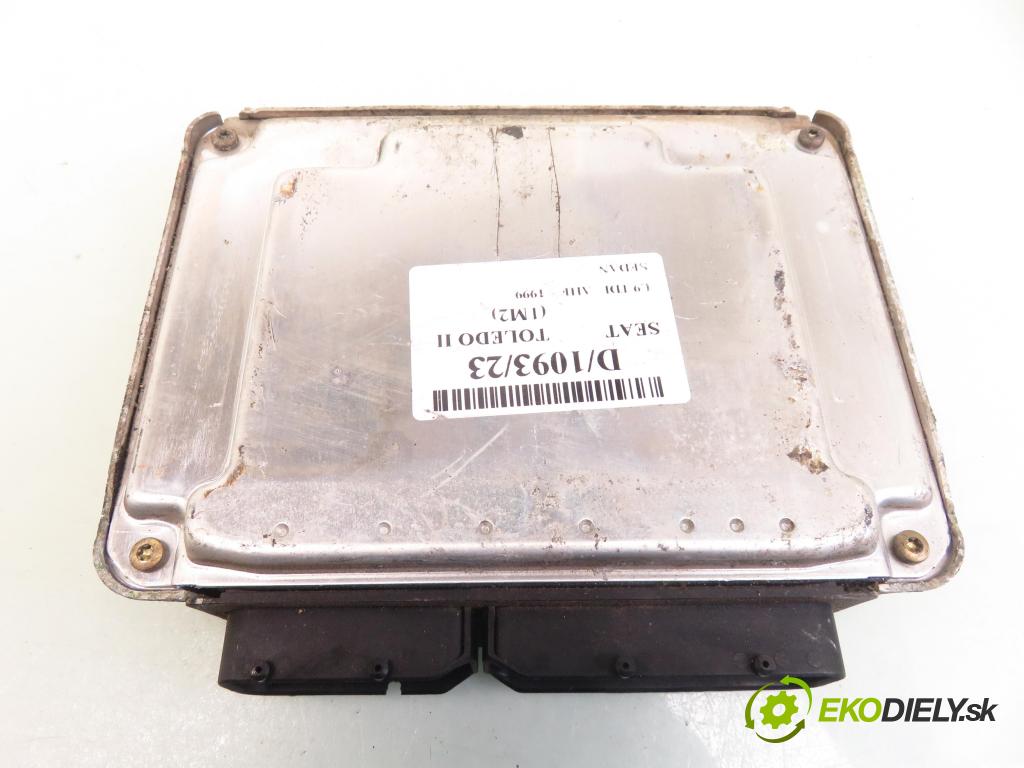 SEAT TOLEDO II (1M2) SEDAN 1960 81,00 1.9 TDI 110 - AHF 1896,00 Riadiaca jednotka Motor 038906012T ; 0281010060