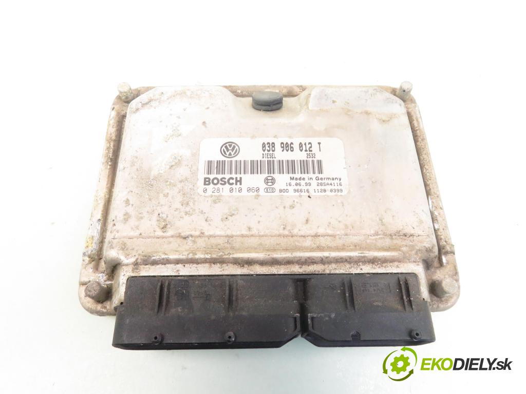 SEAT TOLEDO II (1M2) SEDAN 1960 81,00 1.9 TDI 110 - AHF 1896,00 Riadiaca jednotka Motor 038906012T ; 0281010060