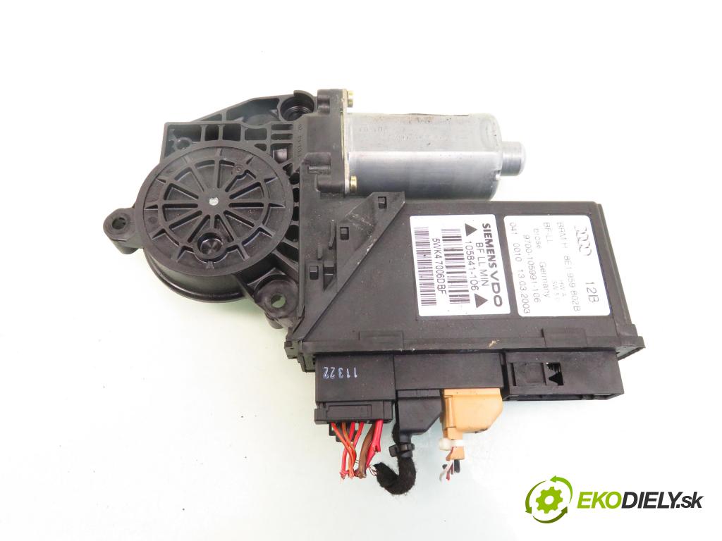 AUDI A4 (8E2, B6) SEDAN 2003 96,00 2.0 20V 130 - ALT 1984,00 motorek sťahovaní oken PP 8E1959802B ; 0130821764