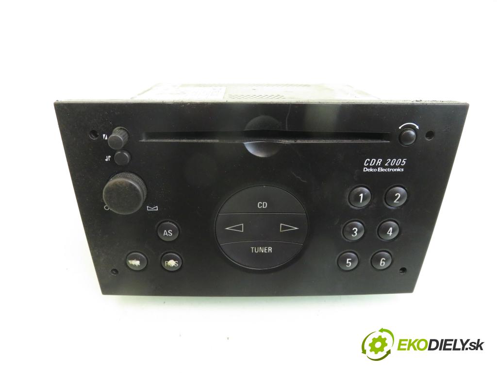 OPEL AGILA (A) (H00) MINIVAN 2000 55,00 1.2 16V - Z 12 XE 1199,00 RADIO CD 24434774 ; CDR2005