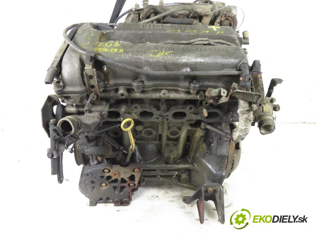 NISSAN PRIMERA (P10) SEDAN 1999 0,00 2 - SR20DE 1998,00 motor BENZÍN SR20DE
