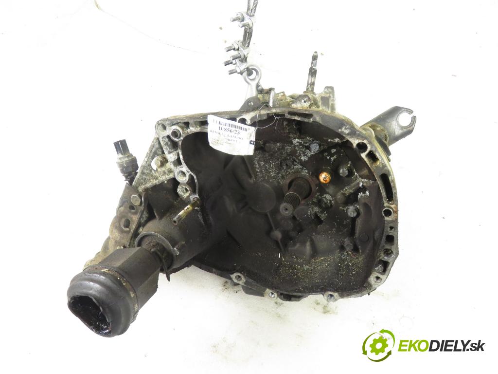 RENAULT KANGOO (KC0/1_) KOMBIVAN 1999 55,00 1.4 75 - E7J 780 1390,00 Prevodovka MANUALNA JB3169